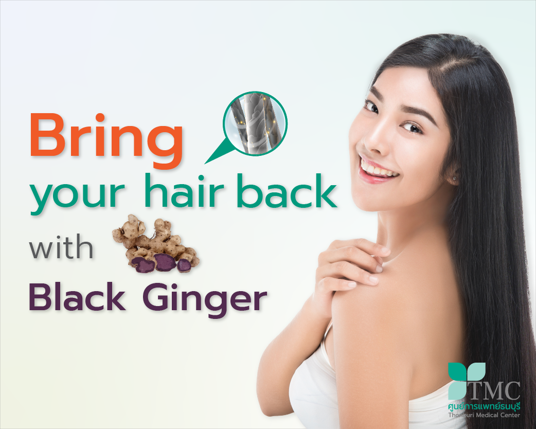 Bring your hair back with Black Ginger
